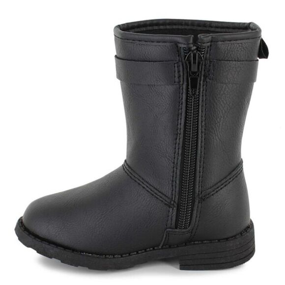 Carter's Lady Black Buckle Toddler boots size 8 Brand new with tags - Picture 4 of 4